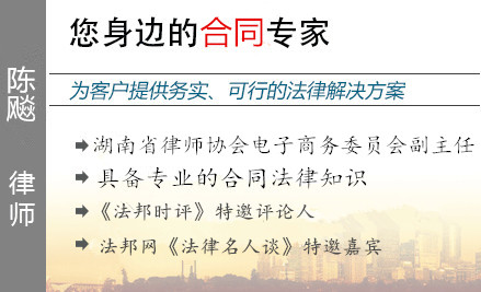 陈飚,长沙合同纠纷律师